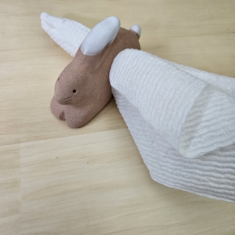 Easter Bunny Napkin Rings Rabbit (4) - Picture 6 of 12